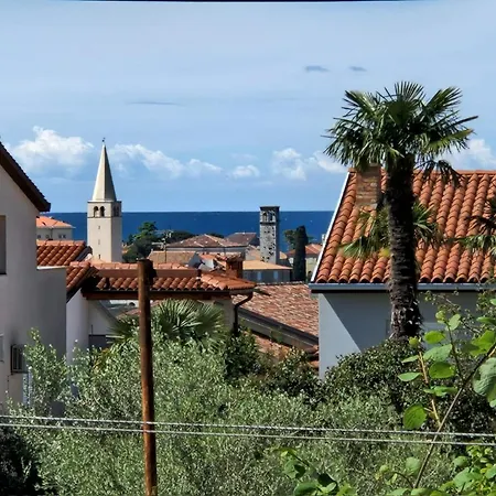 Sunny With Large Balcony By Mihaela Apartman Poreč